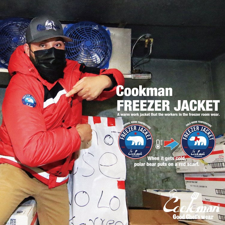 Cookman Freezer Jacket - Red