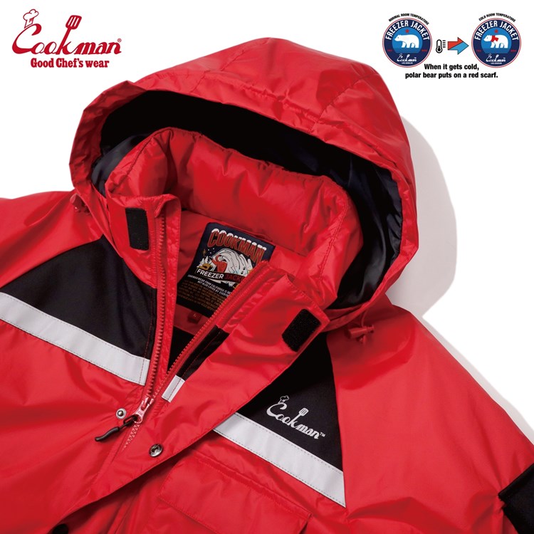 Cookman Freezer Jacket - Red