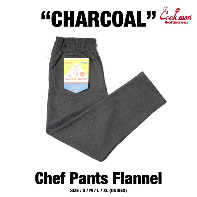 Chef Pants - Flannel : Charcoal