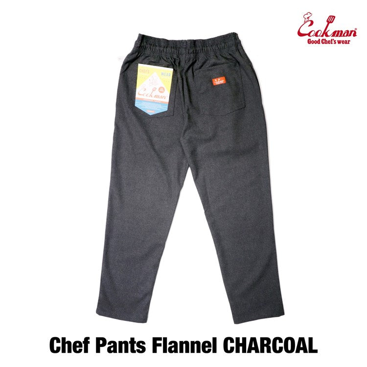 Cookman Chef Pants - Flannel : Charcoal