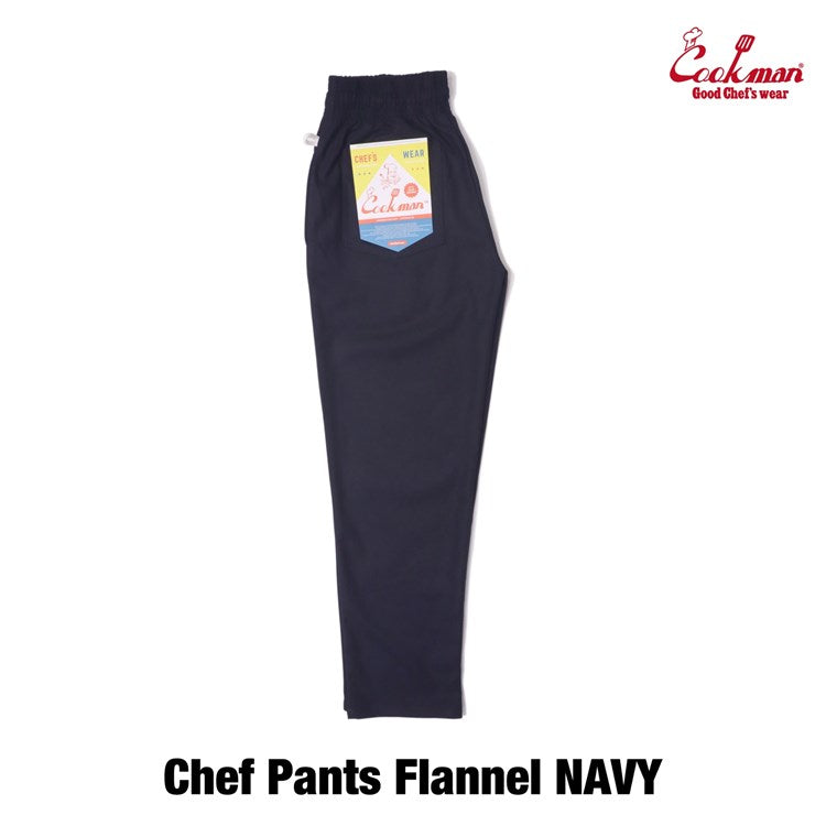 Cookman Chef Pants - Flannel : Navy