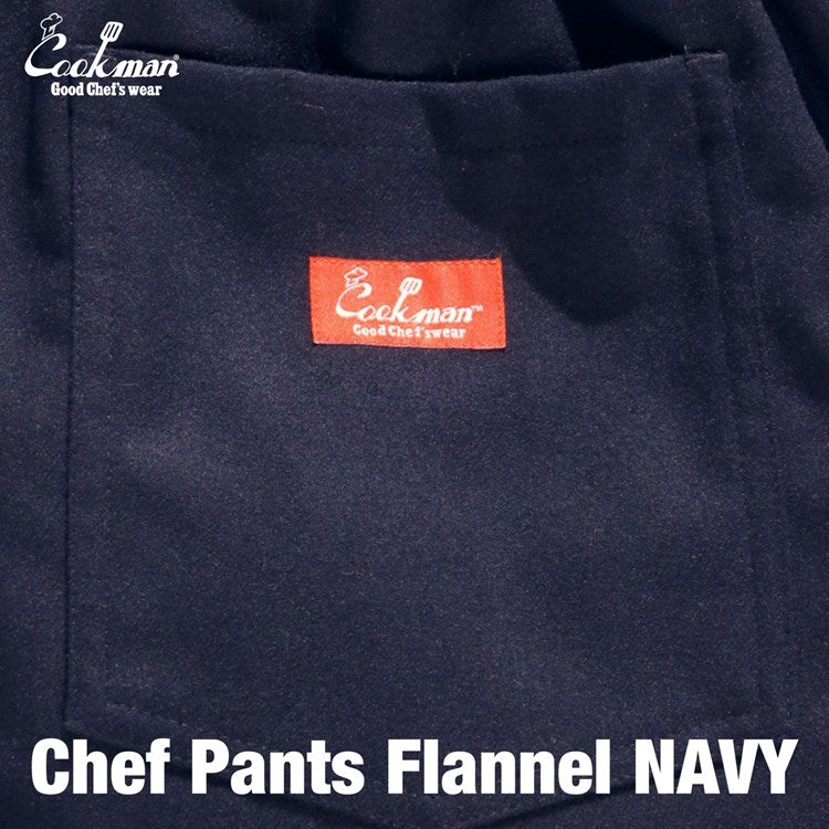 Cookman Chef Pants - Flannel : Navy