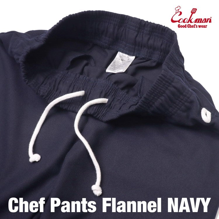 Cookman Chef Pants - Flannel : Navy