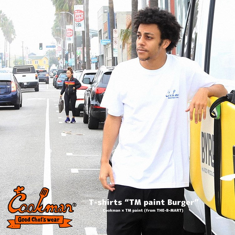 Cookman T-shirts - TM Paint Burger : White