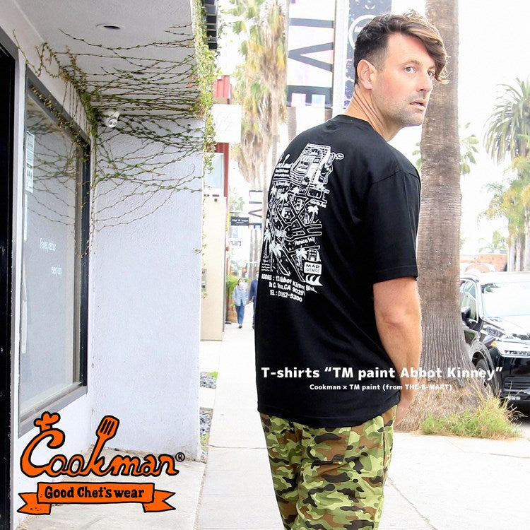 Cookman T-shirts - TM Paint Abbot Kinney : Black