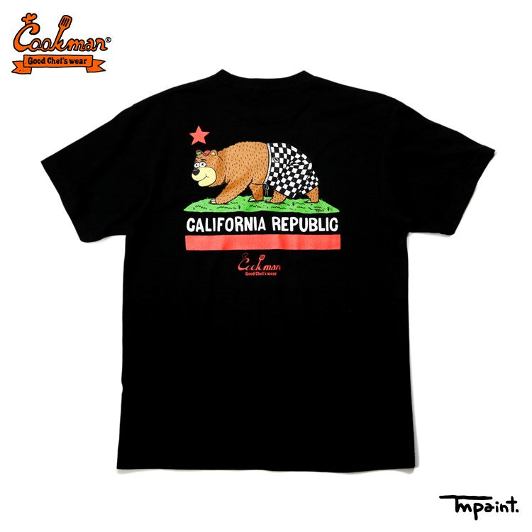 T-shirts - TM Paint California Bear : Black
