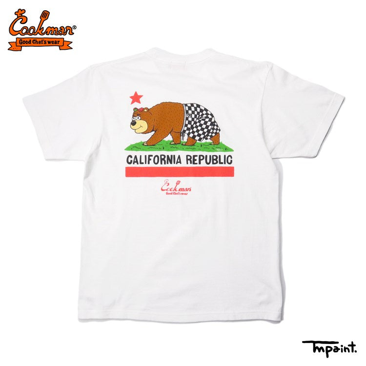T-shirts - TM Paint California Bear : White
