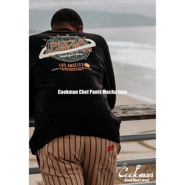 Cookman Chef Pants - Stripe : Mocha Java