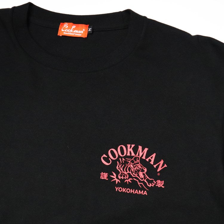 Cookman Long Sleeve T-shirts - Tiger : Black