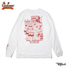 Cookman Long Sleeve T-shirts - TM Paint Abbot Kinney : White