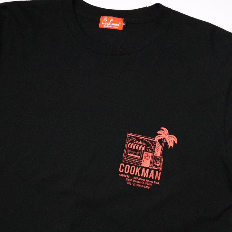 Cookman Long Sleeve T-shirts - TM Paint Abbot Kinney : Black