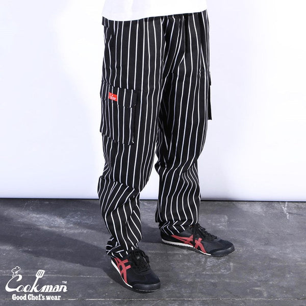 White Striped Black Pants With Red Stripe Womens Black Pants With