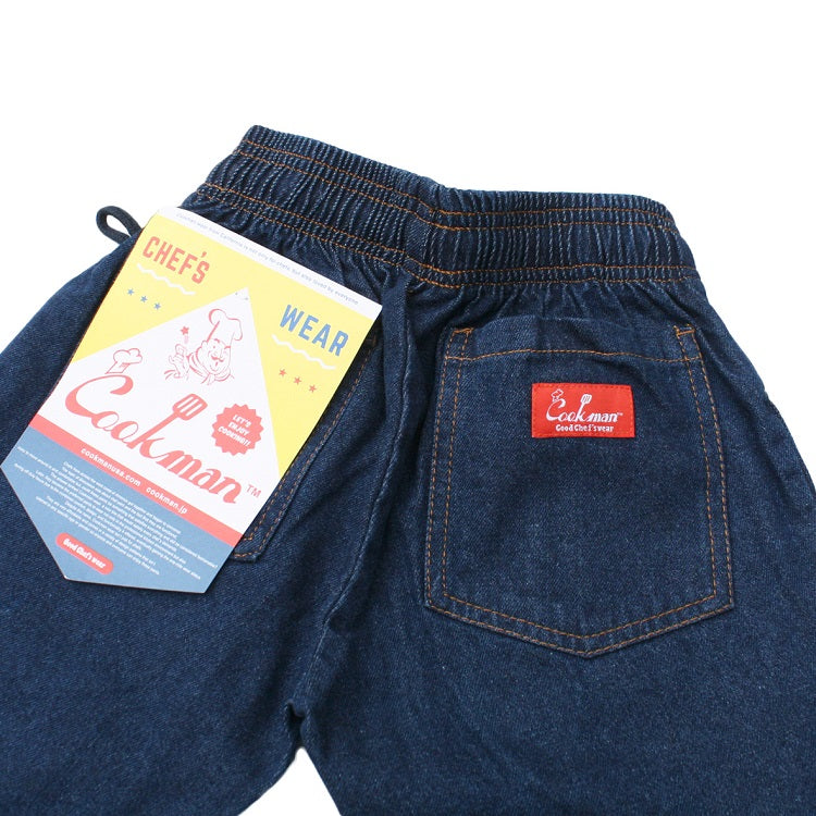 Cookman Chef Pants Kids - Denim : Navy