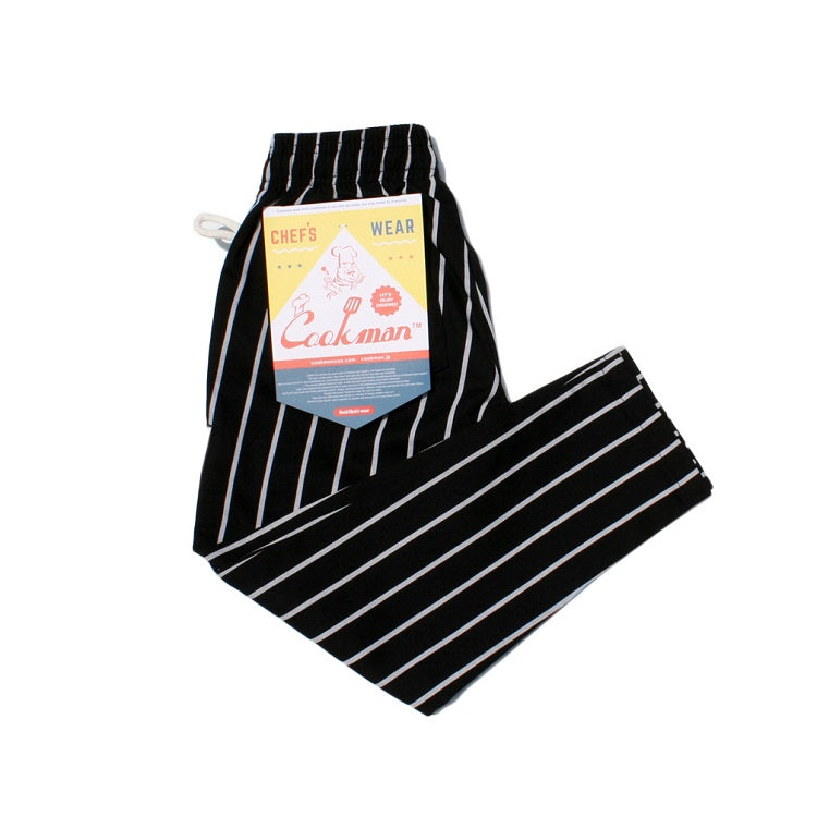 Chef Pants Kids - Stripe : Black