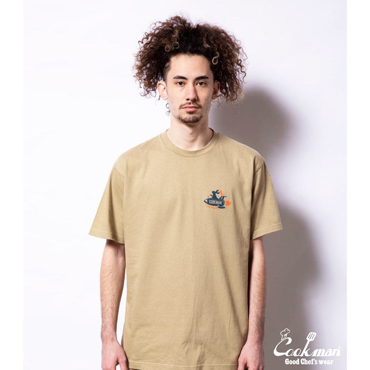 Cookman T-shirts - Rabbit : Beige