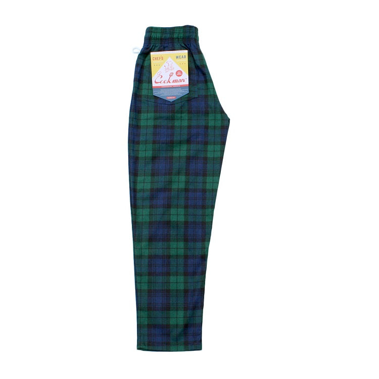 Cookman Chef Pants - Black Watch Plaid