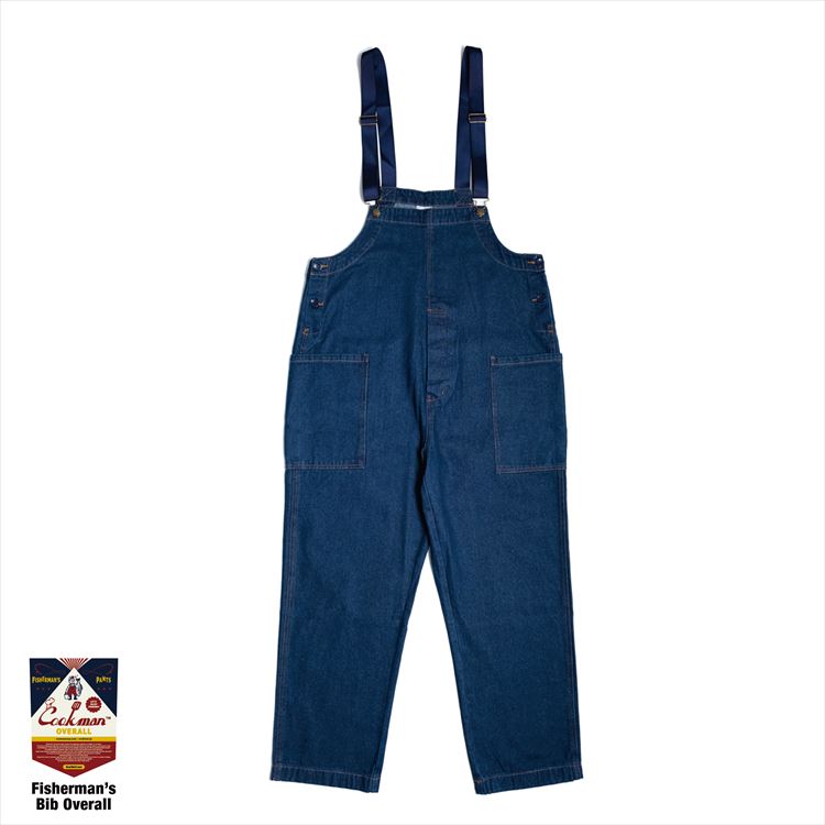Fisherman's Bib Overall - Denim : Navy