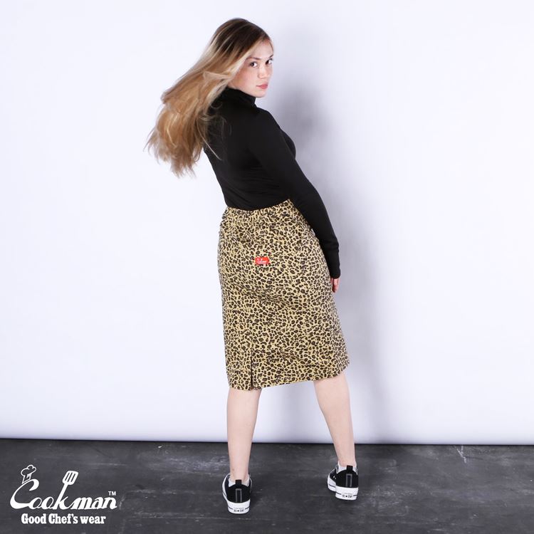 Cookman Baker's Skirt - Leopard