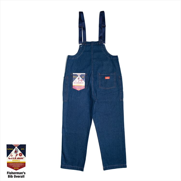 Cookman Fisherman's Bib Overall - Denim : Navy