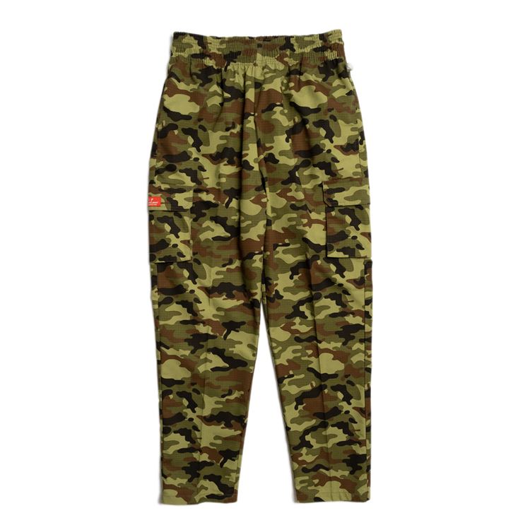 Cookman Chef Pants Cargo - Ripstop : Camo Green (Woodland)