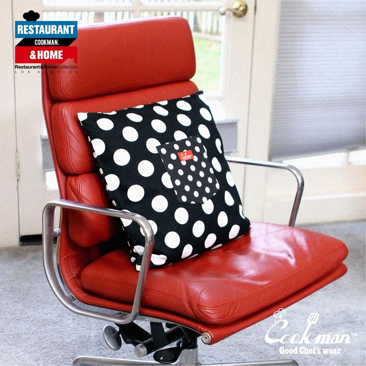 Cookman Pocket Cushion Cover (Reversible) - Dots & Big Dots