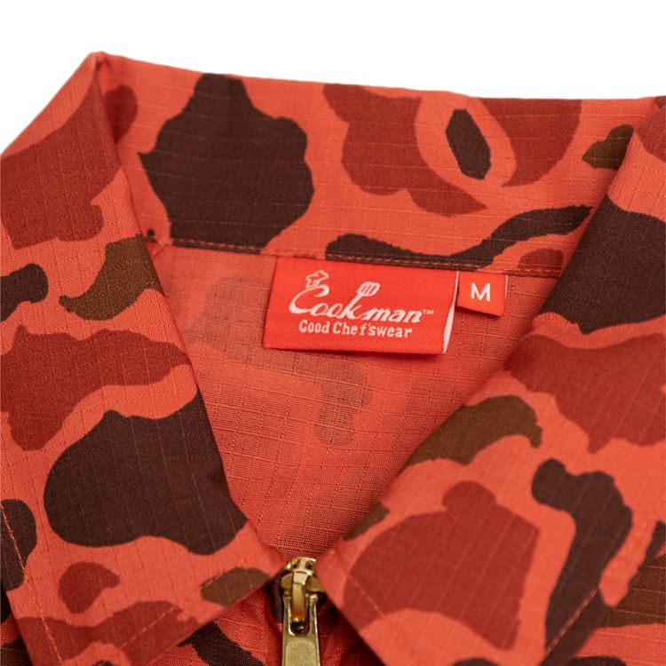 Cookman Delivery Jacket - Ripstop : Camo Red (Duck Hunter)