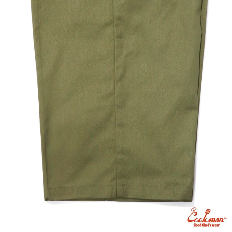 Cookman Wide Chef Pants Cargo - Olive