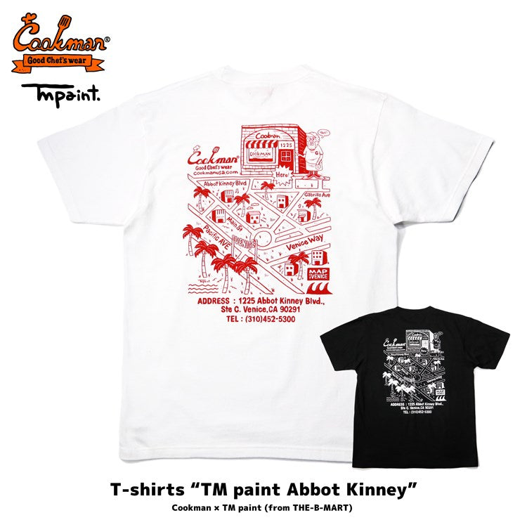 Cookman T-shirts - TM Paint Abbot Kinney : Black