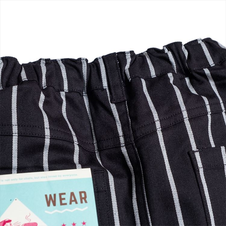 Cookman Baker's Skirt - Stripe : Black