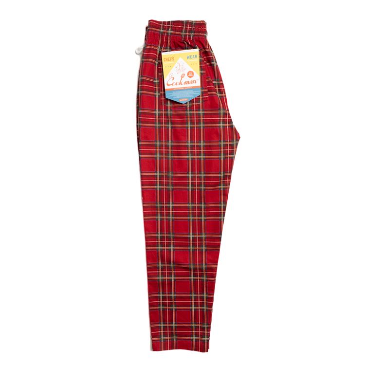 Cookman Chef Pants - Tartan Red