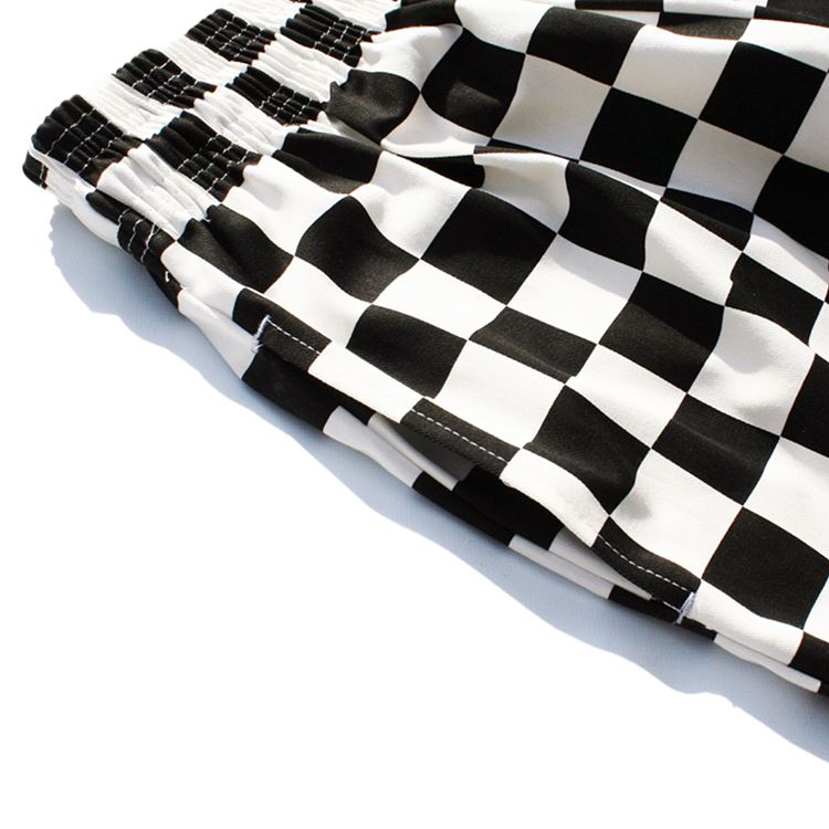 Cookman Waiter's Pants (stretch) - Checker : Black