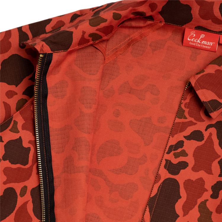 Cookman Delivery Jacket - Ripstop : Camo Red (Duck Hunter)