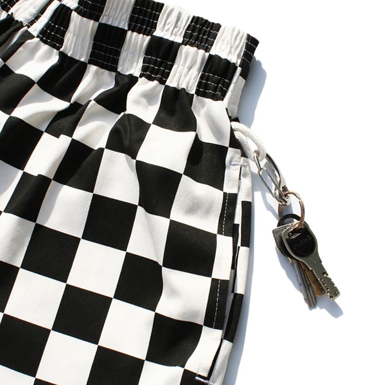 Cookman Waiter's Pants (stretch) - Checker : Black