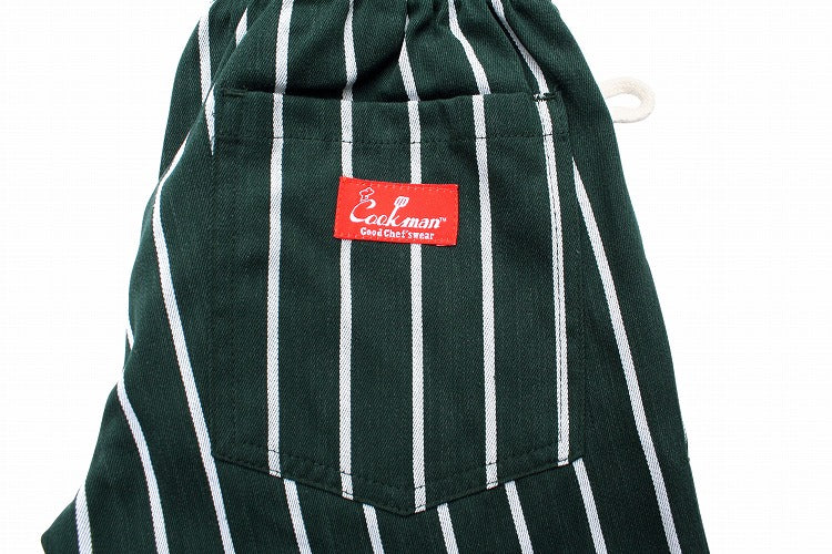 Cookman Chef Pants Kids - Stripe : Dark Green