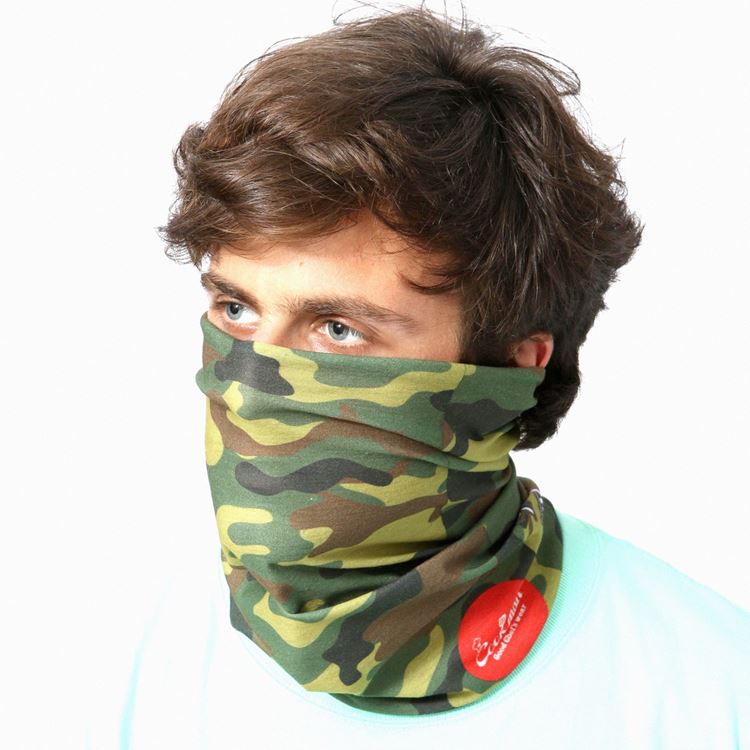 Cookman Chef's Scarf - Camo Green  (Woodland)