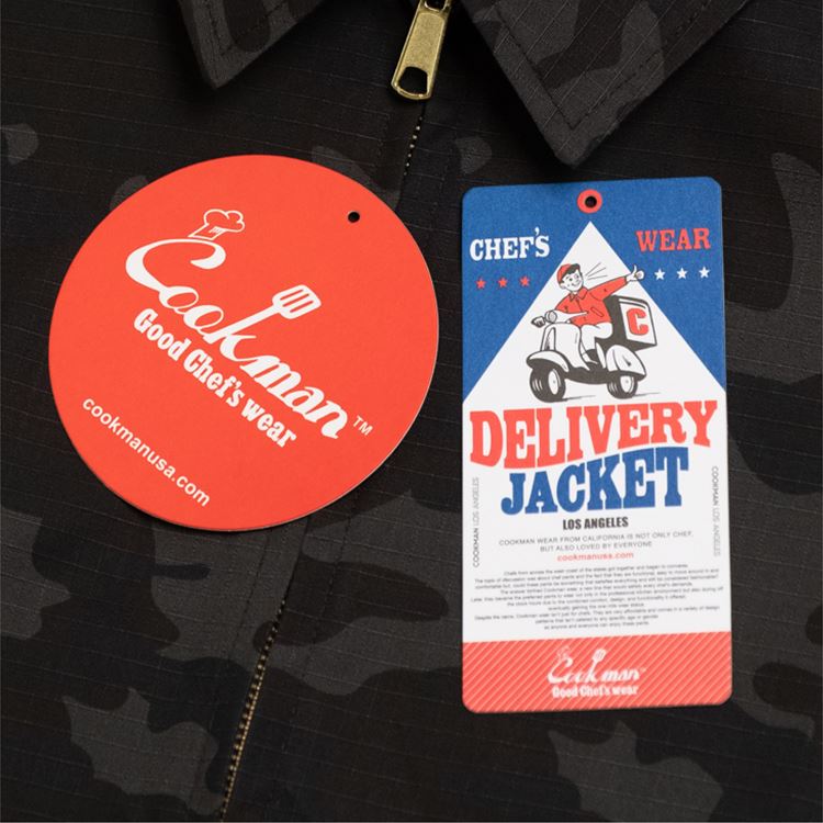 Cookman Delivery Jacket - Ripstop : Camo Black (Woodland)