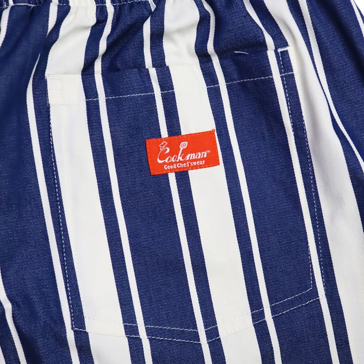 Cookman Chef Pants - Awning Stripe : Navy