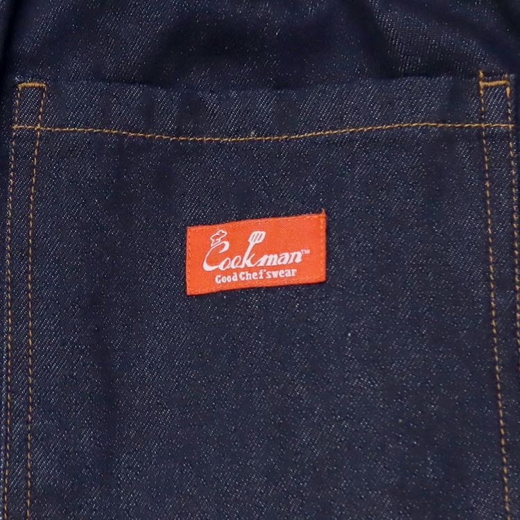 Cookman Wide Chef Pants - Denim : Navy