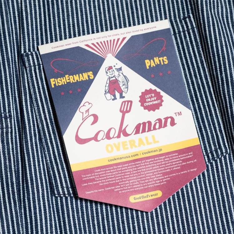 Cookman Fisherman's Bib Overall - Hickory