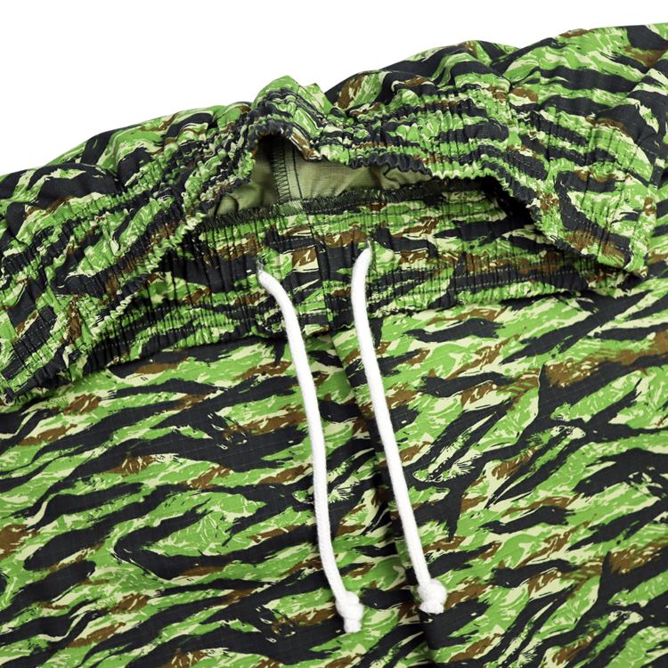 Cookman Chef Pants - Ripstop : Camo Green (Tiger)