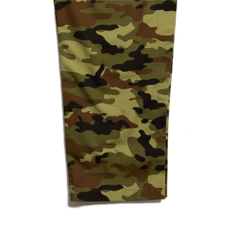 Cookman Chef Pants Cargo - Ripstop : Camo Green (Woodland)