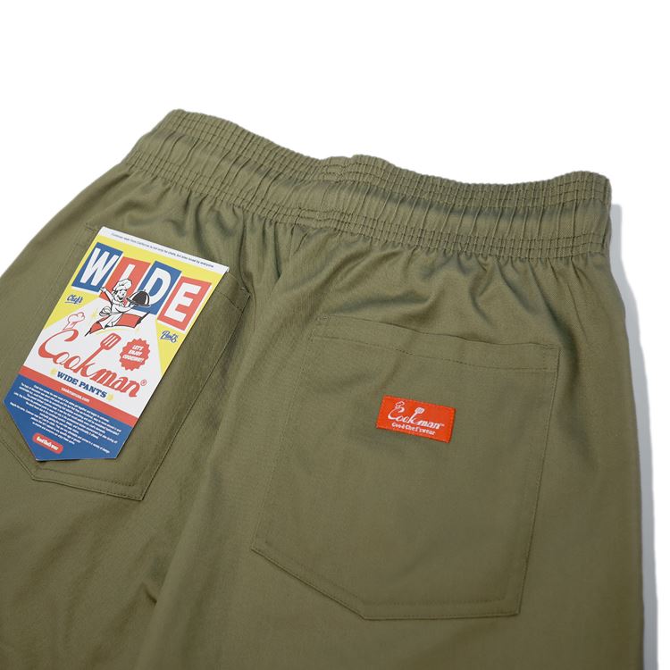 Cookman Wide Chef Pants - Olive