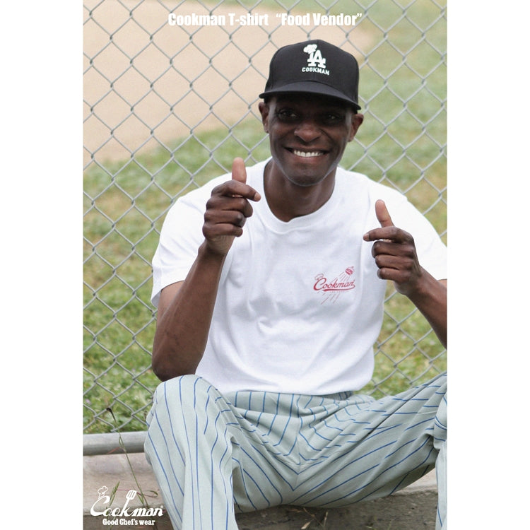 Cookman T-shirts - Food Vendor : White